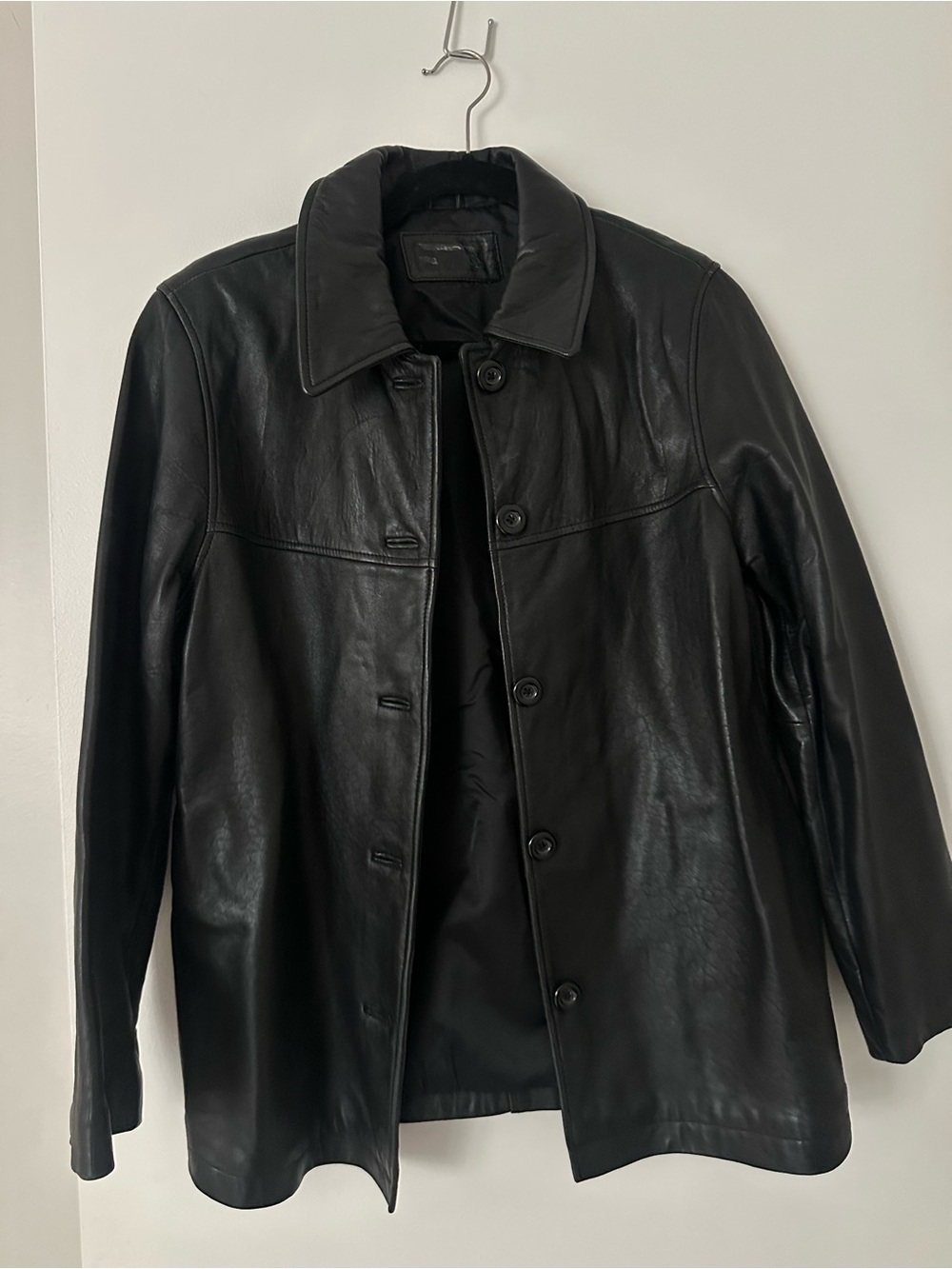 Vintage Black Leather Jacket